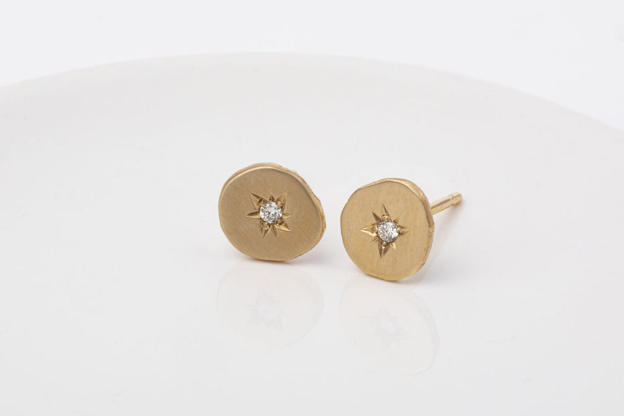Little Star Diamond Earrings