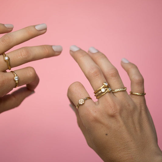 טבעת אירוסין מיוחדת - יהלום - אליזבט