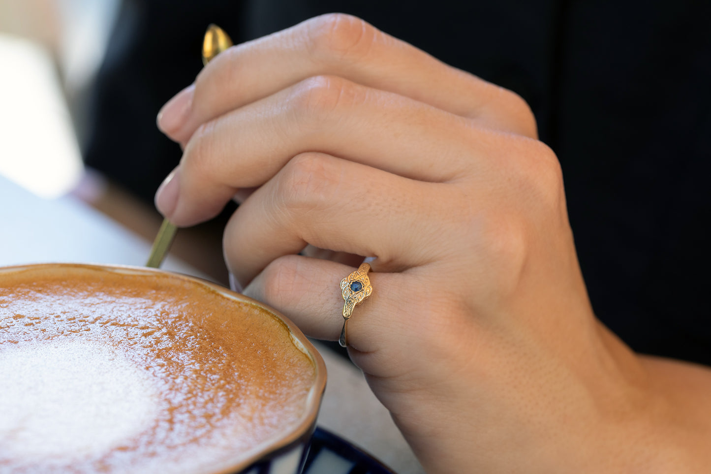 טבעת זרת - אלכס- ספיר