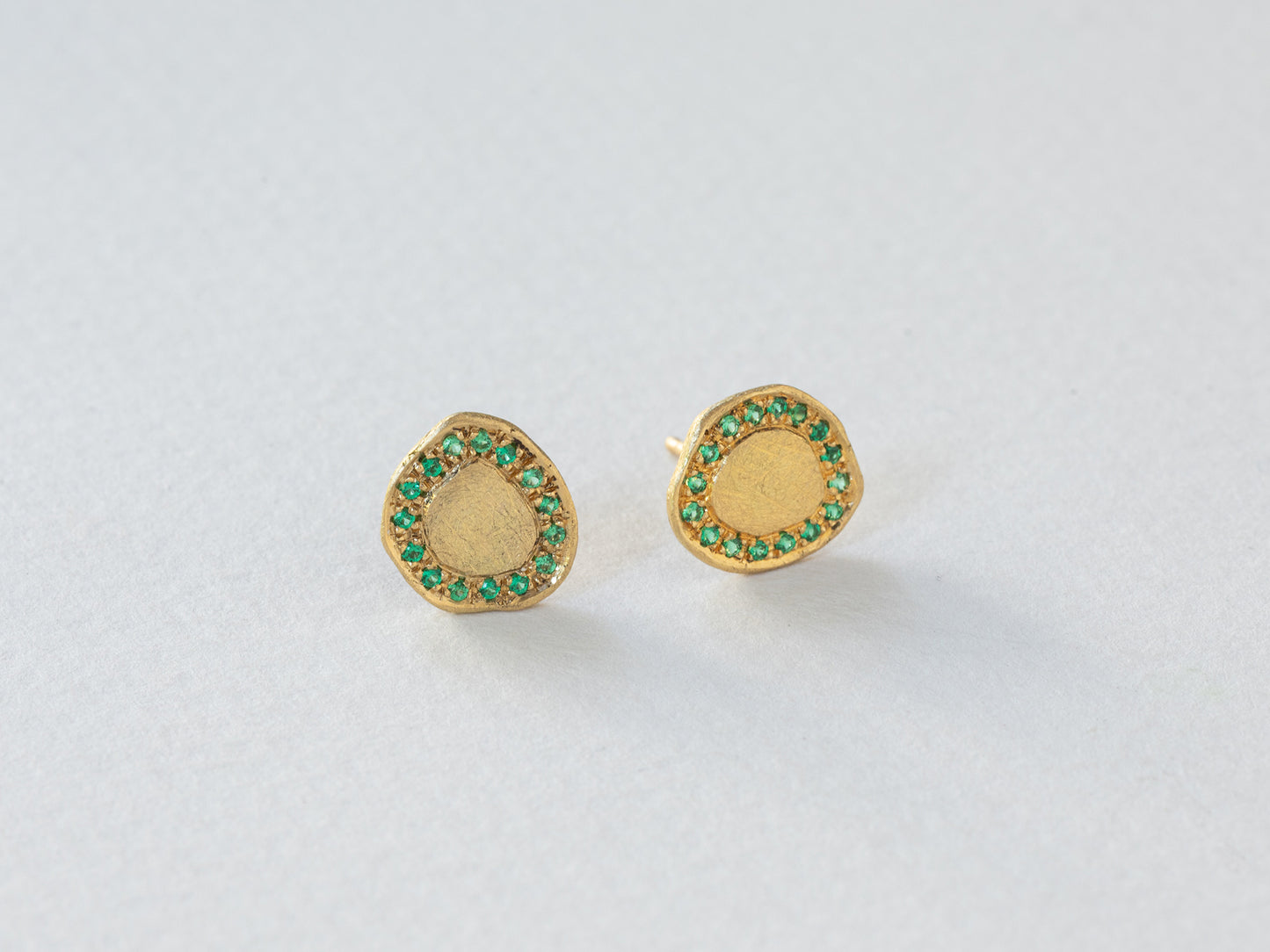 עגילי סטאר - אמרלד