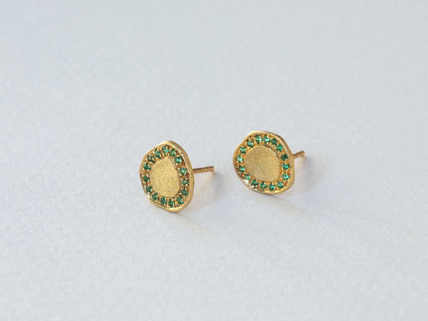 עגילי סטאר - אמרלד