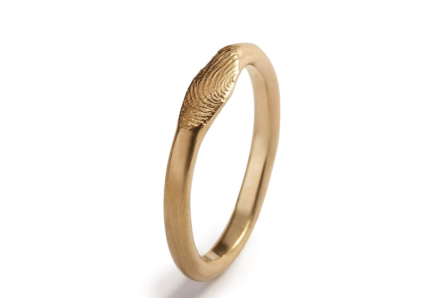 טבעת חותם מצרית - טביעת אצבע