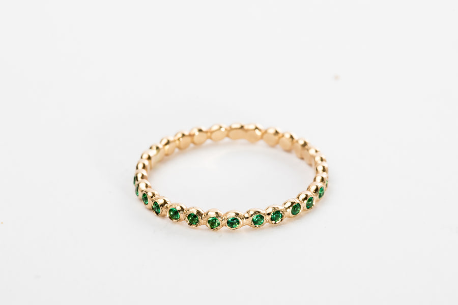 Super Mini Emerald Ring