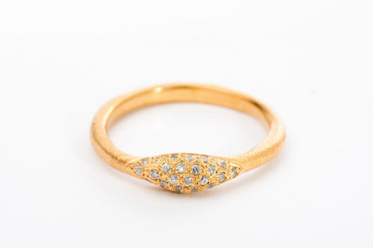 טבעת  זהב - אורביט - יהלומים