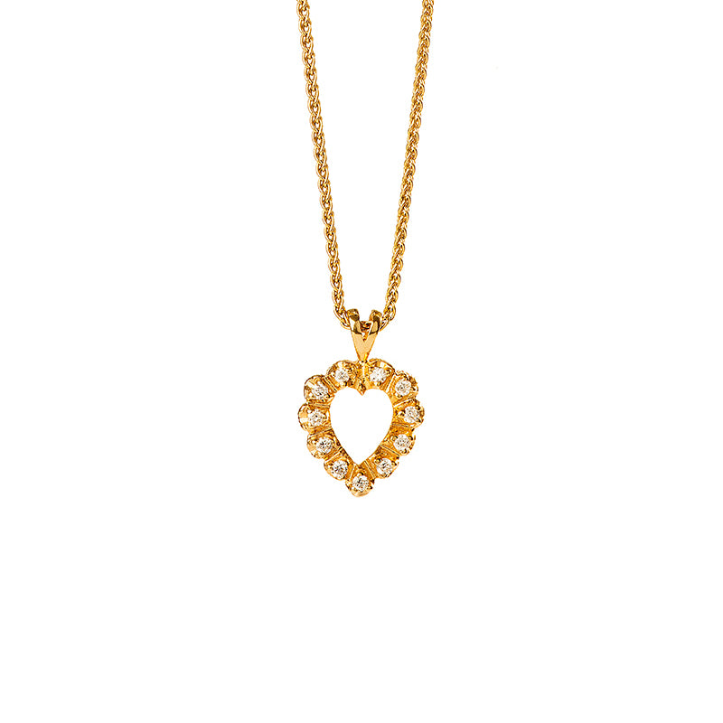 Gold Heart Necklace