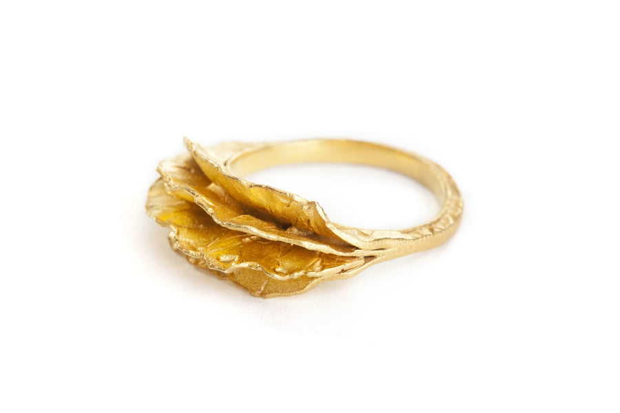 Volcano Ring - Gold