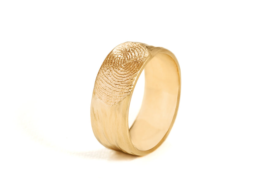 Ida Fingerprint Ring