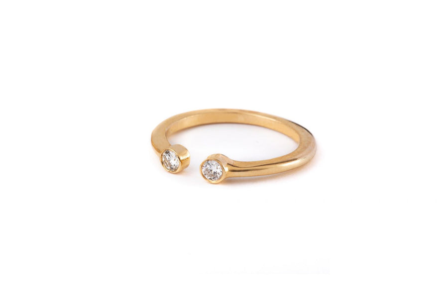 Sheela Diamond Gold Ring