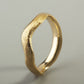 טבעת נישואים זהב - מפותלת
