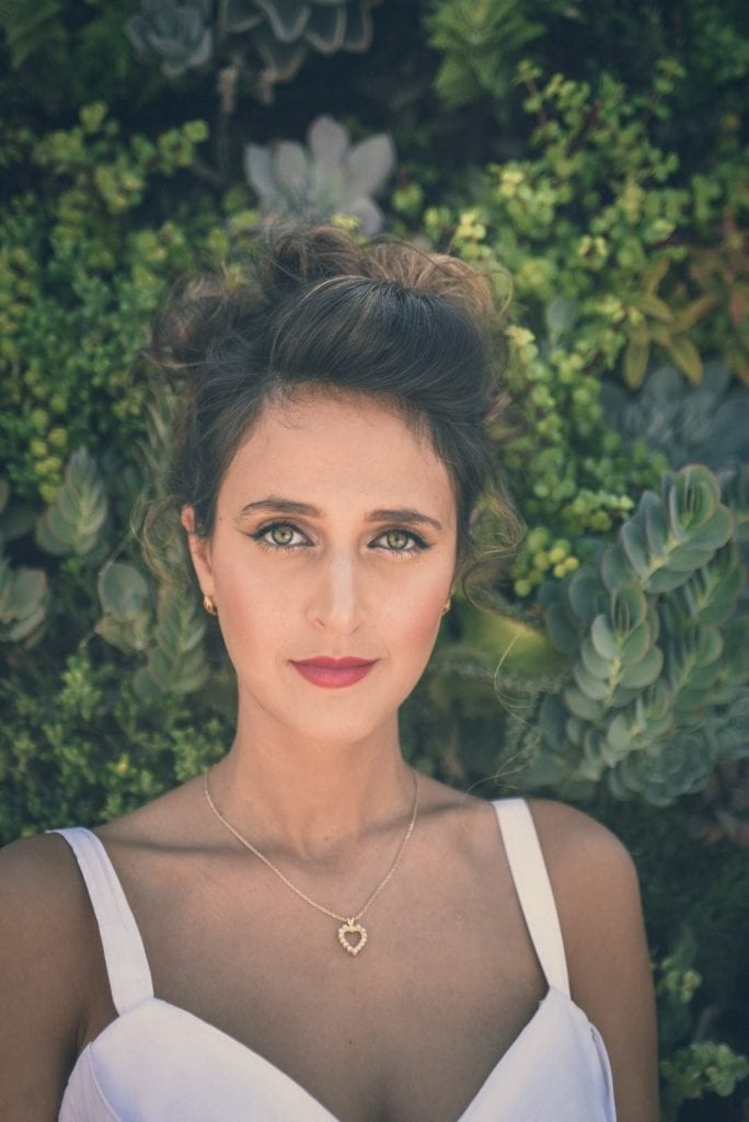 שרשרת תליון לב זהב - יהלומים - גדול