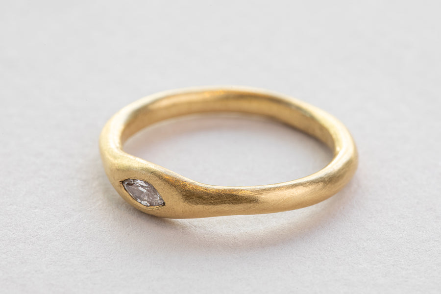 Marquis Signet Ring