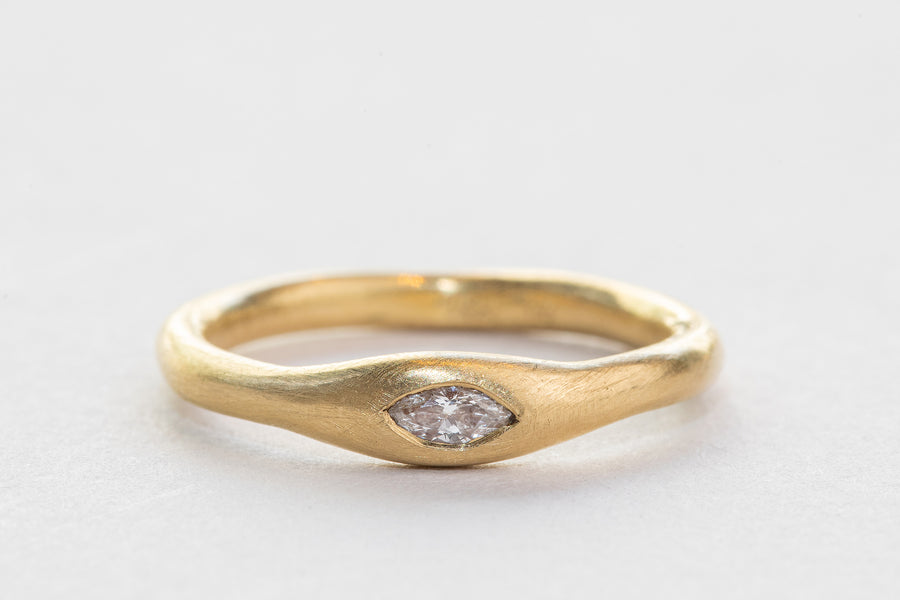 Marquis Signet Ring