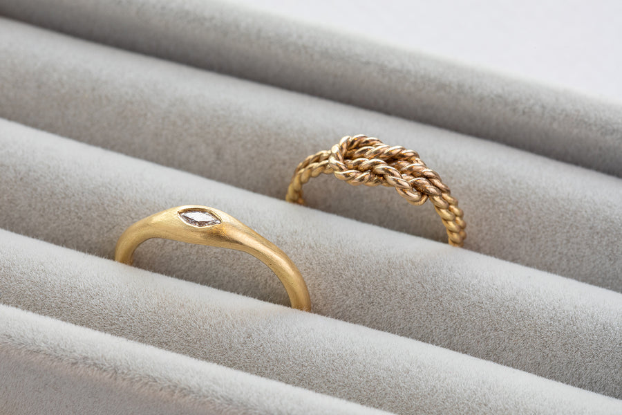 Marquis Signet Ring