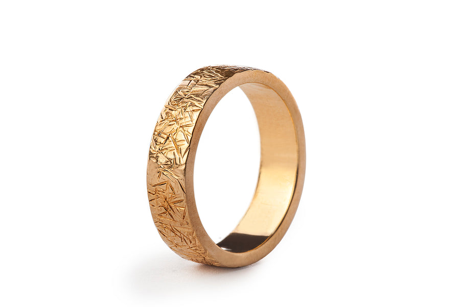 Geshem Gold Ring