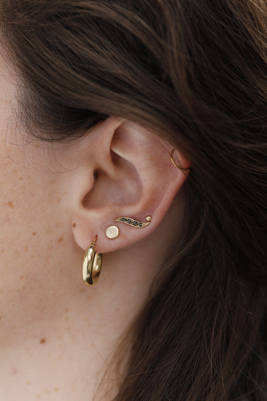 Gal Diamond Earring