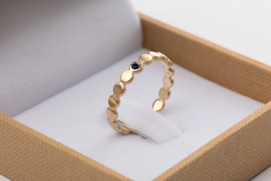 Baby Mini Ring - Sapphire