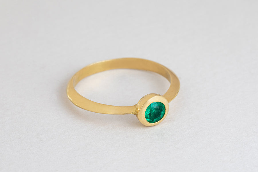 Lizi Emerald Ring