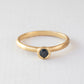 טבעת זהב - רומא - ספיר