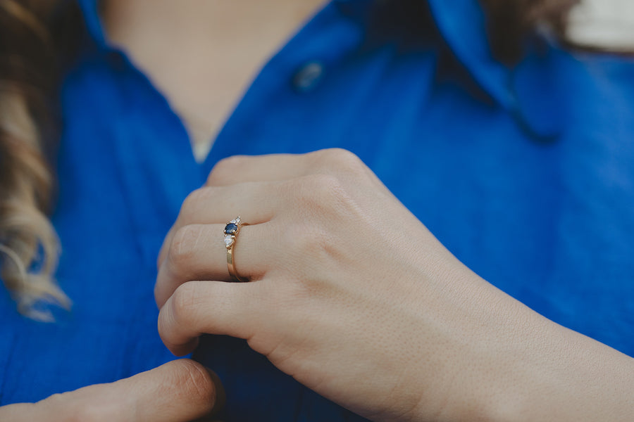 Sapphire Sofie Engagement Ring