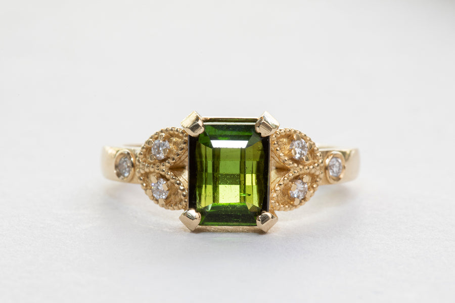Cocktail Tourmaline Ring